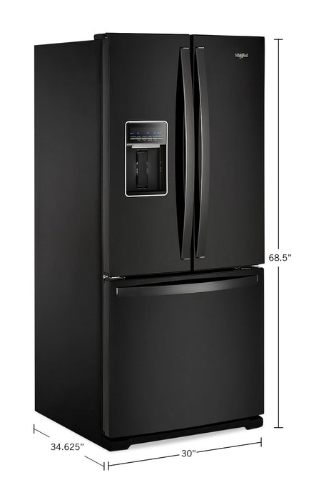 Whirlpool 20 Cu. Ft. French-Door Refrigerator - WRF560SEHB