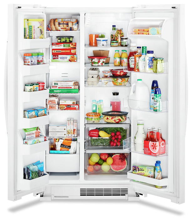 Whirlpool 25 Cu. Ft. Side-by-Side Refrigerator - WRS315SNHW