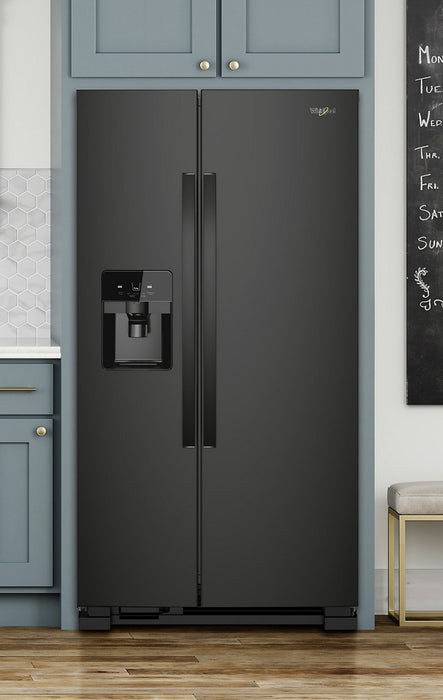 Whirlpool 21 Cu. Ft. Side-by-Side Refrigerator - WRS321SDHB