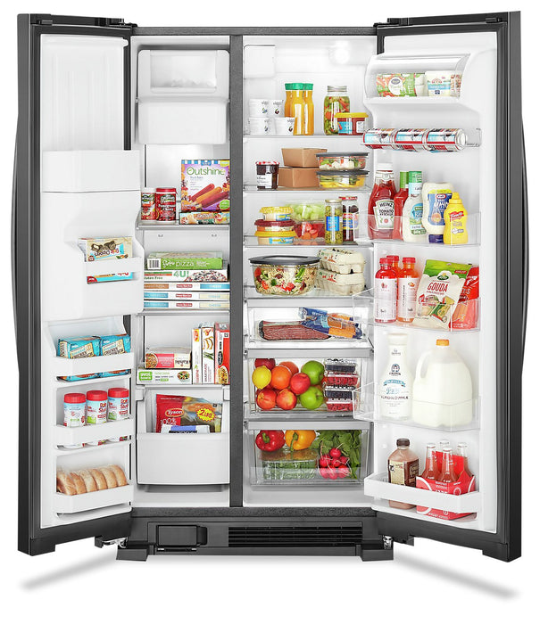 Whirlpool 25 Cu. Ft. Side-by-Side Refrigerator - WRS325SDHB