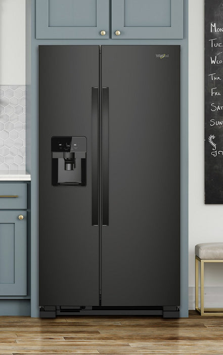 Whirlpool 25 Cu. Ft. Side-by-Side Refrigerator - WRS335SDHB