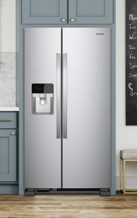 Whirlpool 25 Cu. Ft. Side-by-Side Refrigerator - WRS335SDHM