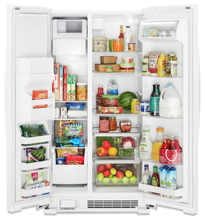 Whirlpool 25 Cu. Ft. Side-by-Side Refrigerator - WRS335SDHW