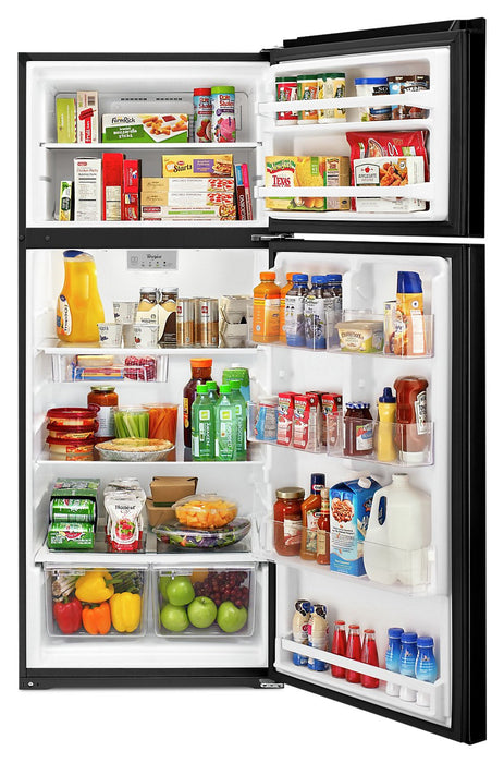 Whirlpool 18 Cu. Ft. Top-Freezer Refrigerator - WRT518SZFB