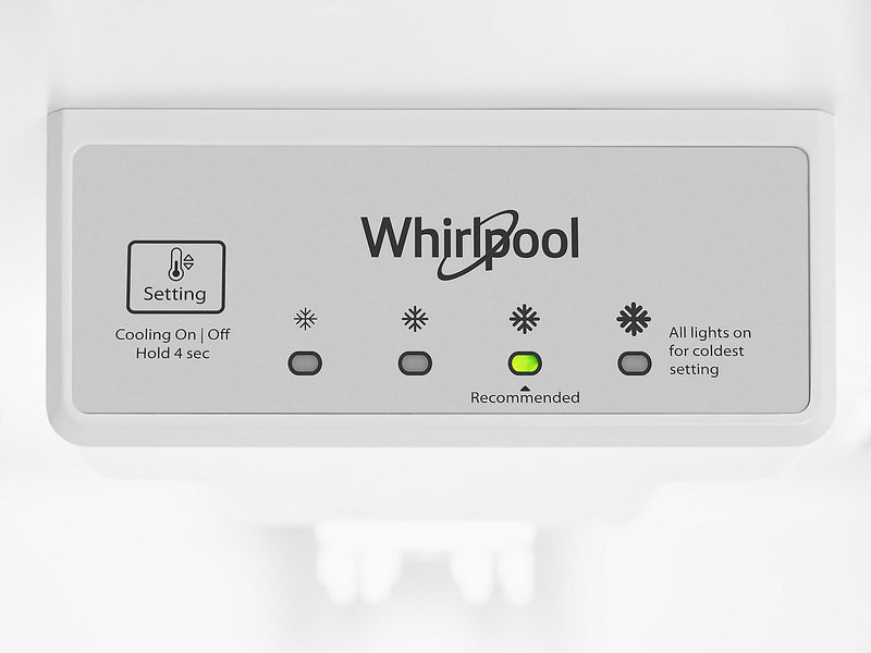 Whirlpool 18 Cu. Ft. Top-Freezer Refrigerator - WRT518SZFM