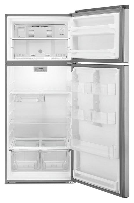 Whirlpool 18 Cu. Ft. Top-Freezer Refrigerator - WRT518SZFM