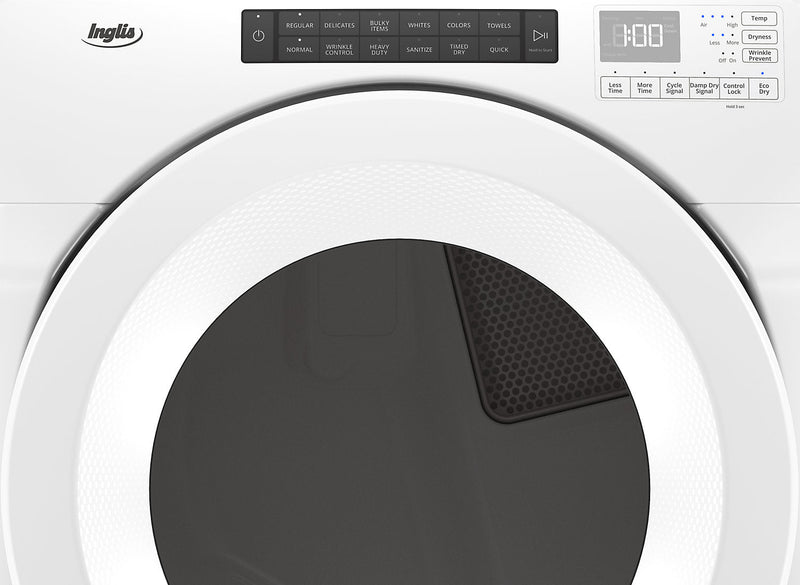 Inglis 7.4 Cu. Ft. Electric Dryer with Intuitive Touch Controls - YIED5900HW