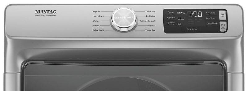 Maytag 7.3 Cu. Ft. Front-Load Electric Dryer with Extra Power and Steam – YMED6630HC