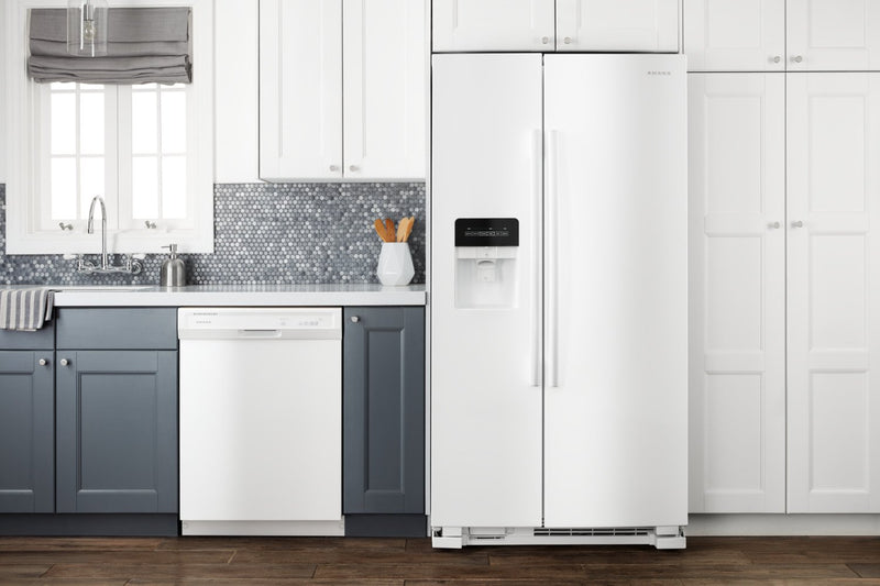 Amana 21 Cu. Ft. Side-By-Side Refrigerator with Dual Pad External Ice and Water Dispenser – ASI2175G