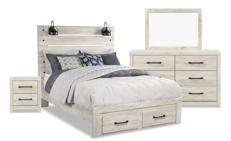 Abby 6-Piece Queen Storage Bedroom Package