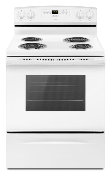 Amana 4.8 Cu. Ft.  Electric Freestanding Range – YACR4303MFW