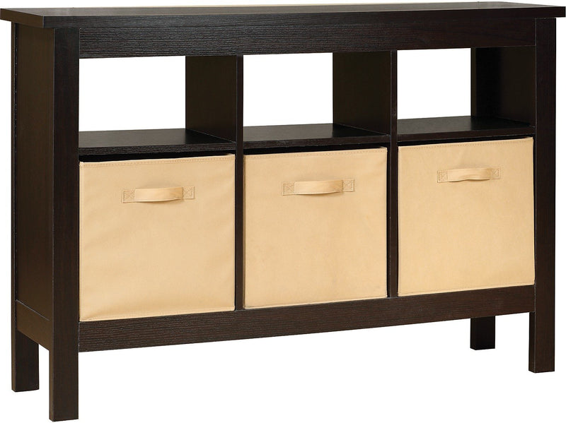 Kimberly Hall Table with Three Baskets
