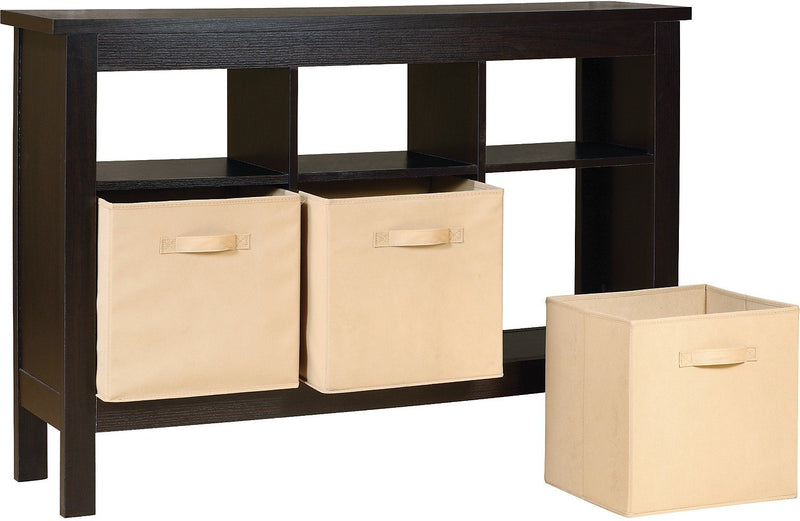Kimberly Hall Table with Three Baskets