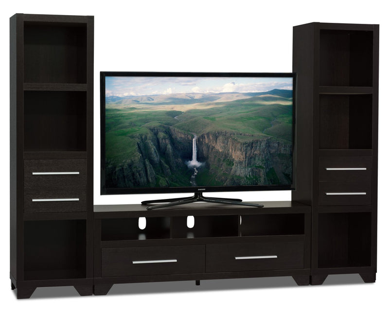 Glendale 3-Piece Entertainment Centre with 60\" TV Opening – Espresso