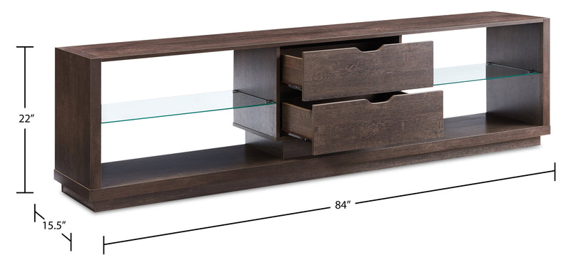 Alex 84” TV Stand 