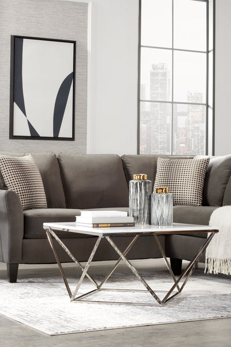 Amanda Coffee Table - Marble Carrara
