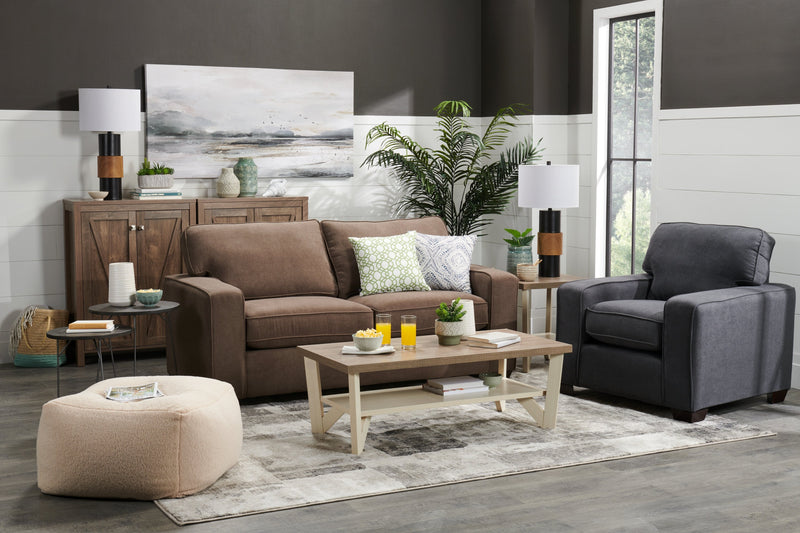 Arika 3-Piece Coffee and Two End Tables Package - Ivory
