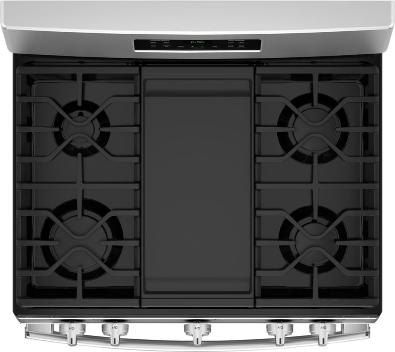 GE 5.0 Cu. Ft. Freestanding Steam-Clean Gas Range – JCGBS66SEKSS
