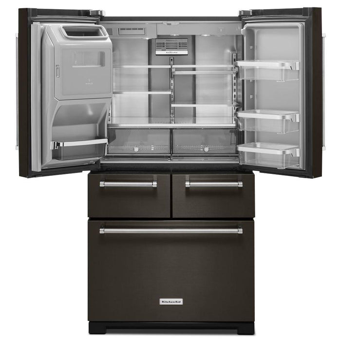 KitchenAid 25.8 Cu. Ft. Multi-Door Refrigerator – KRMF706EBS