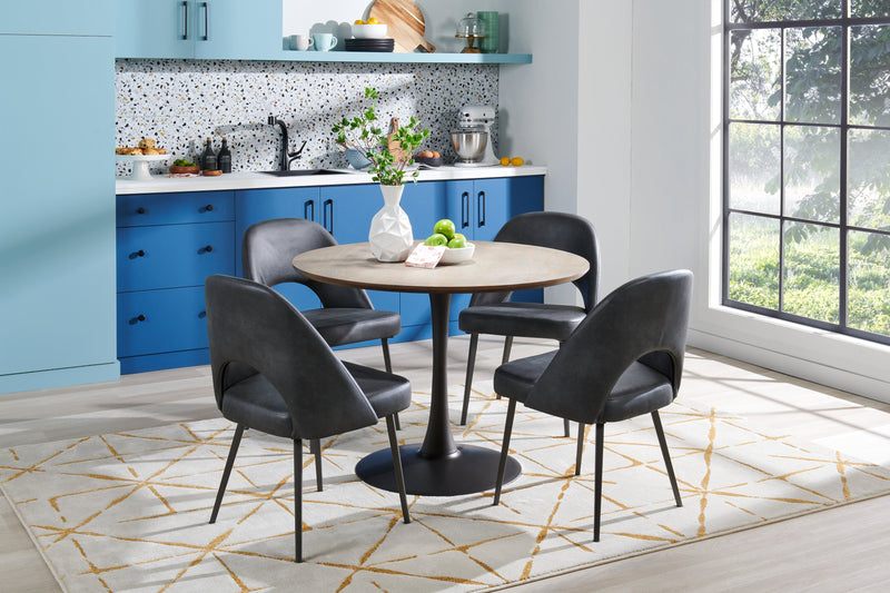 Bay Dining Chair - Charcoal