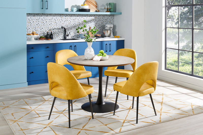 Bay Dining Chair - Yellow