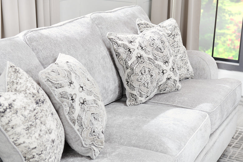 Bellmont Chenille Sofa - Platinum