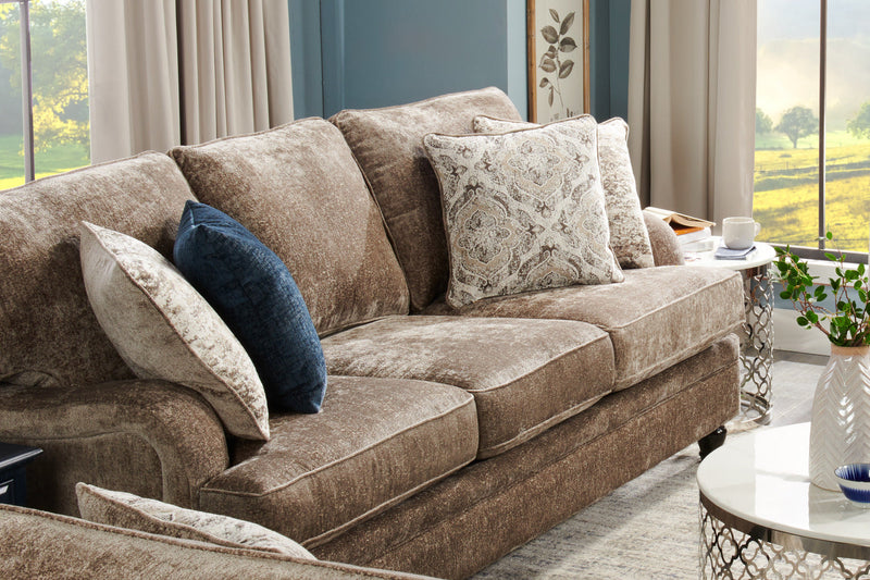 Bellmont Chenille Sofa - Toffee
