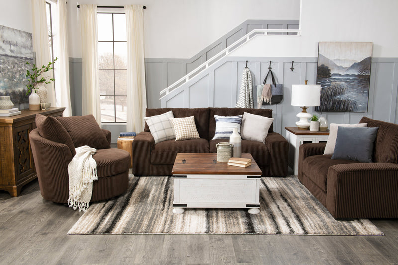 Benjy Coffee Table with Storage - White and Pine