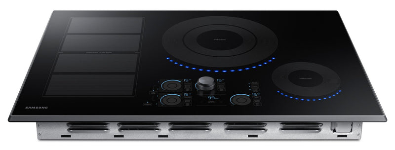 Samsung 30\" Induction Cooktop with Virtual Flame Technology™ – NZ30K7880UG