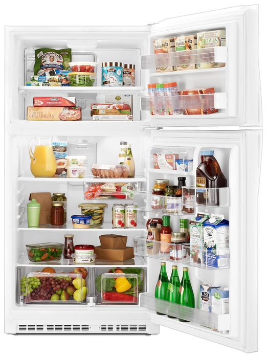 Whirlpool 21 Cu.Ft. Top-Freezer Refrigerator - White