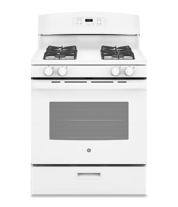 GE 5.0 Cu. Ft. Freestanding Gas Range – JCGBS60DEKWW