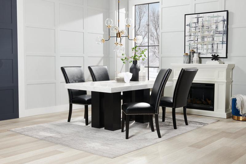 Cami 5-Piece Dining Set - Black