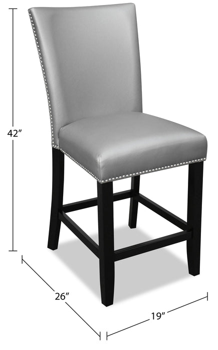 Cami Counter-Height Dining Chair - Grey
