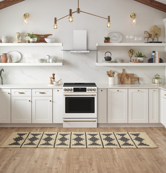 Café Slide-In Electric Range with Warming Drawer - CCHS900P4MW2