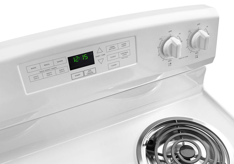 Amana 4.8 Cu. Ft. Freestanding Electric Range – YACR4503SFW
