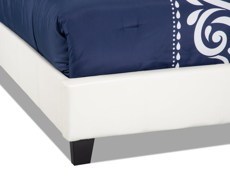 Chase Full Bed - White
