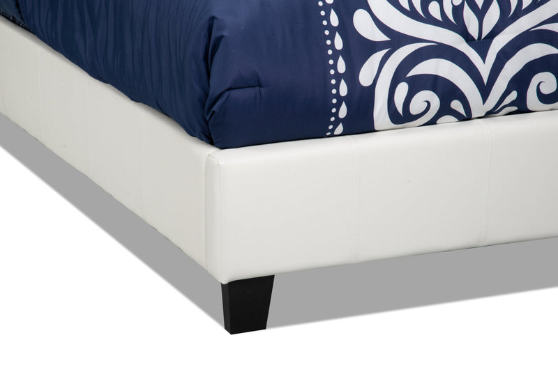 Chase Twin Bed - White