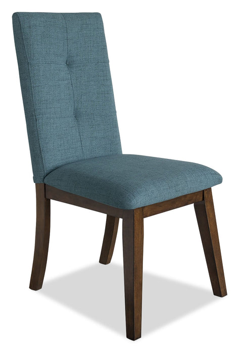 Chelsea Fabric Dining Chair – Aqua
