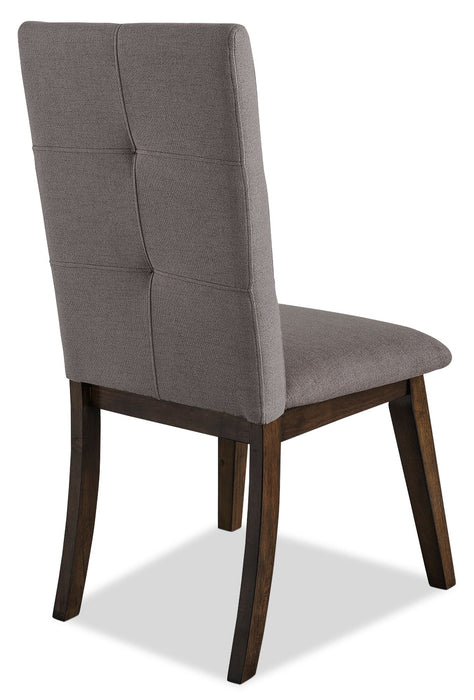 Chelsea Fabric Dining Chair – Brown