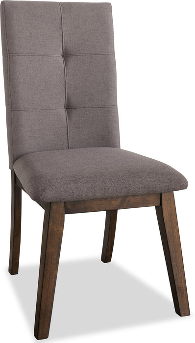 Chelsea Fabric Dining Chair – Brown