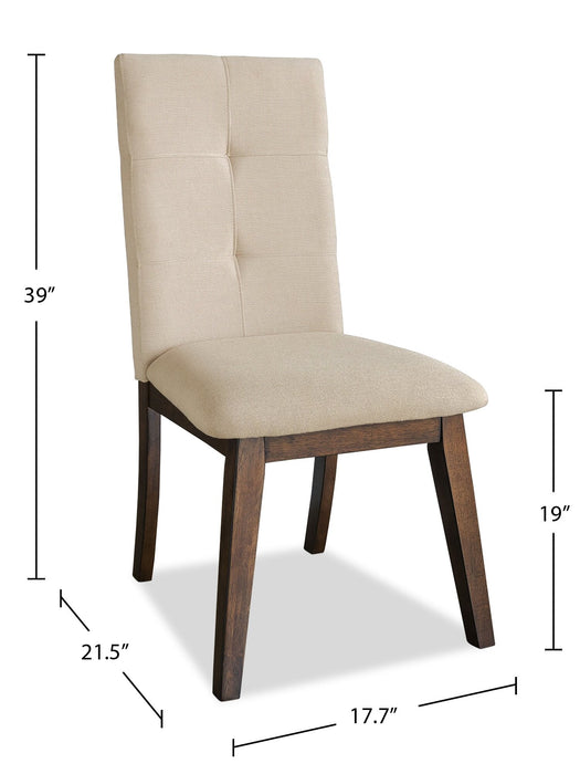 Chelsea Fabric Dining Chair – Beige
