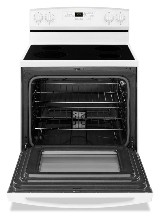Amana 4.8 Cu. Ft. Freestanding Electric Range with Self-Clean – YAER6603SFW