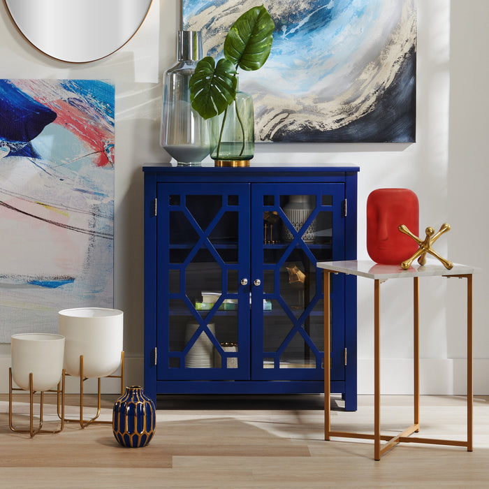 Clary Accent Cabinet - Navy