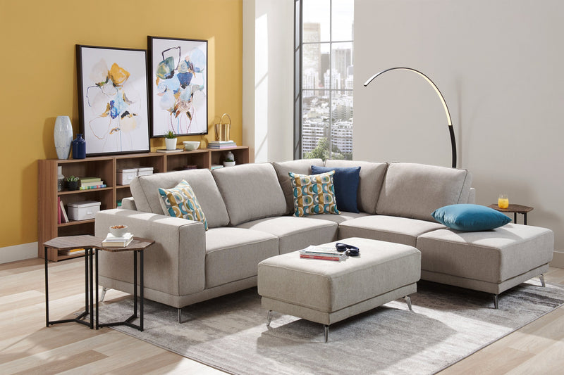 Cleo Chairside Table - Brown  