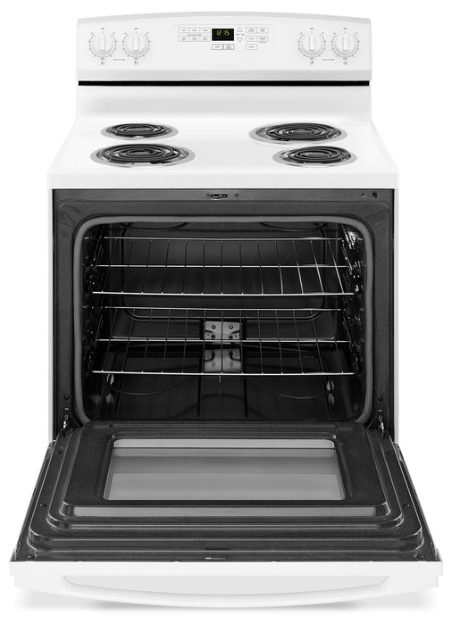 Amana 4.8 Cu. Ft. Freestanding Electric Range – YACR4503SFW