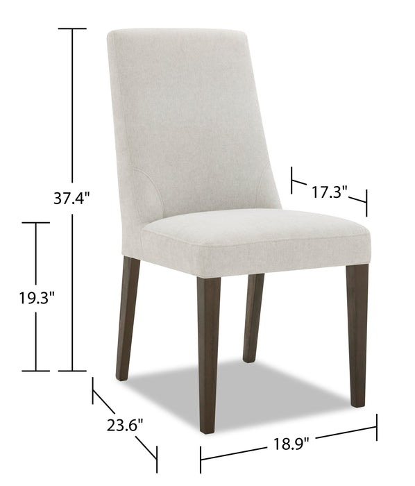 Cora Accent Dining Chair - Taupe
