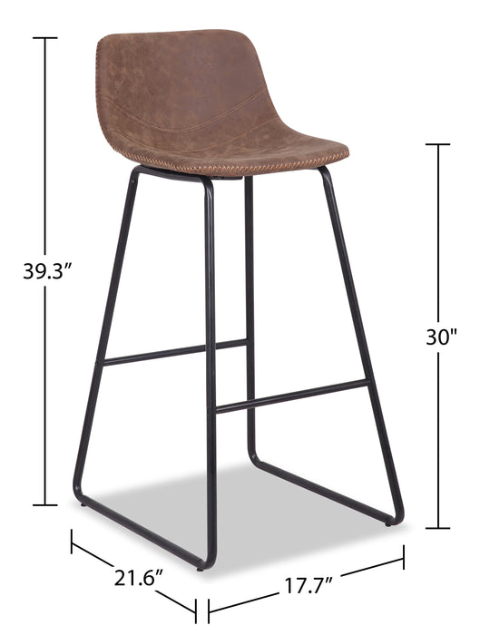 Coty Bar Stool - Brown