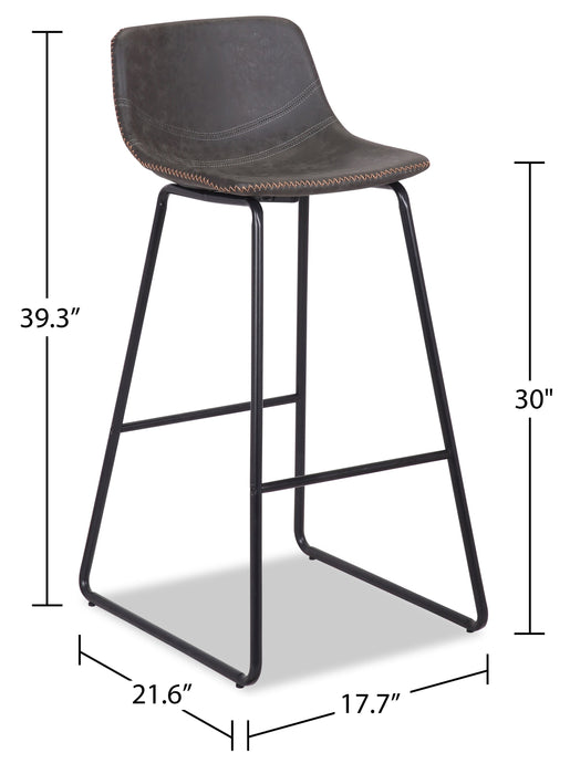 Coty Bar Stool - Grey
