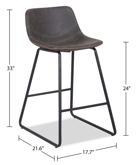 Coty Counter-Height Chair - Grey