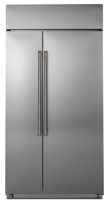 Café 42\" Built-In 25 Cu. Ft. Smart Side-by-Side Refrigerator - CSB42WP2NS1